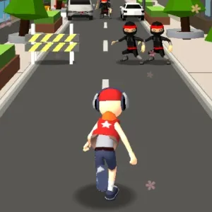 Rhythm Race - free online parkour game thumbnail, play in browser