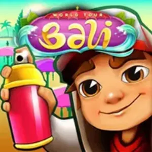 Subway Surfers Bali - free browser parkour and running game cover