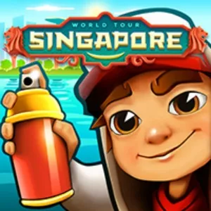 Subway Surfers Singapore - free online parkour game thumbnail, play in browser