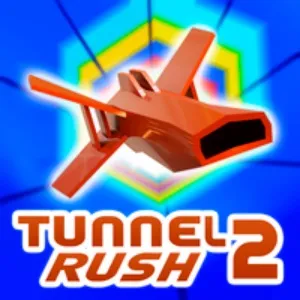 Tunnel Rush 2 - free online parkour game thumbnail, play in browser
